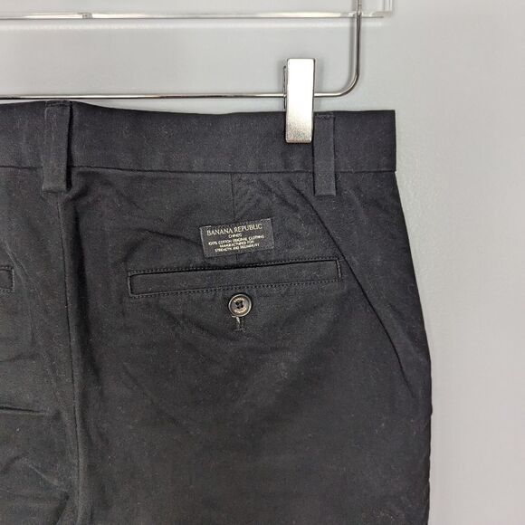 Banana Republic Men's Black Chinos Pants 30x32 - Picture 2 of 7